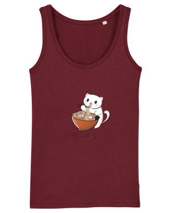 Ramen cat  Burgundy