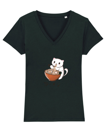 Ramen cat  Black