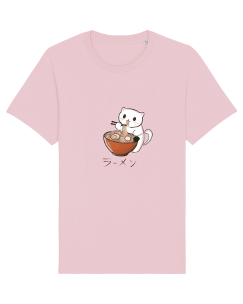 Ramen cat  Cotton Pink