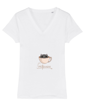 Pisică catppuccino  White