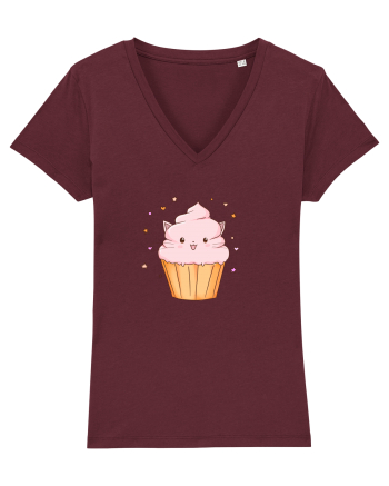 Muffin cat Burgundy