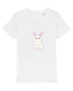 Iepuraş cu inimioare  Tricou mânecă scurtă  Copii Mini Creator