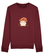 Print Ciupercuță Bluză mânecă lungă Unisex Rise