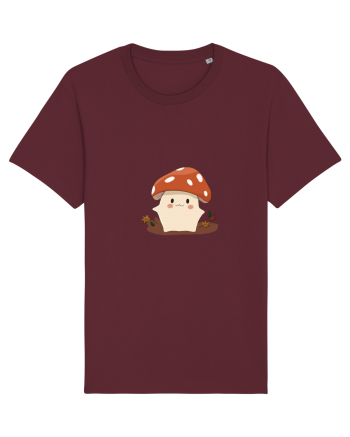 Print Ciupercuță Burgundy