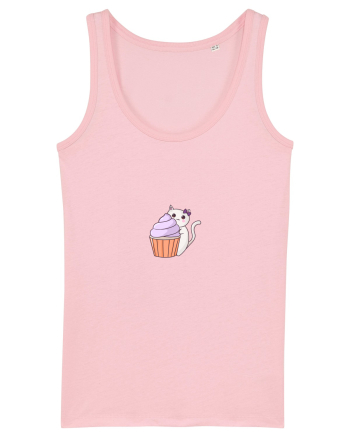 Pisicuță cu brioşă Cotton Pink
