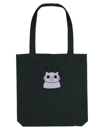 Surprised cat  Black