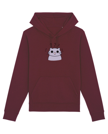 Surprised cat  Burgundy