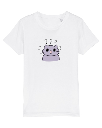 Surprised cat  White