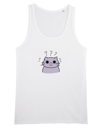 Surprised cat  White