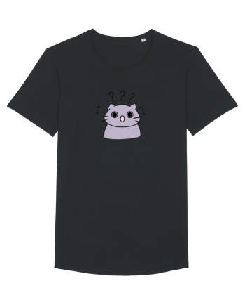 Surprised cat  Black