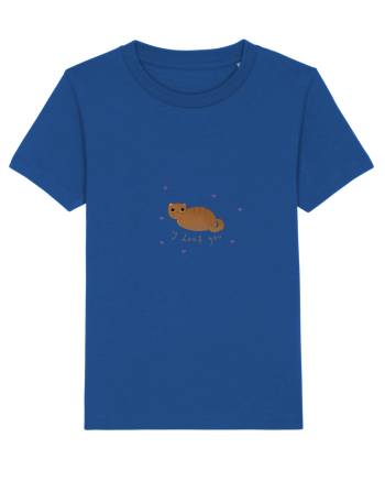 I loaf you cat Majorelle Blue