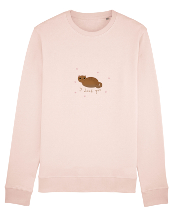 I loaf you cat Candy Pink