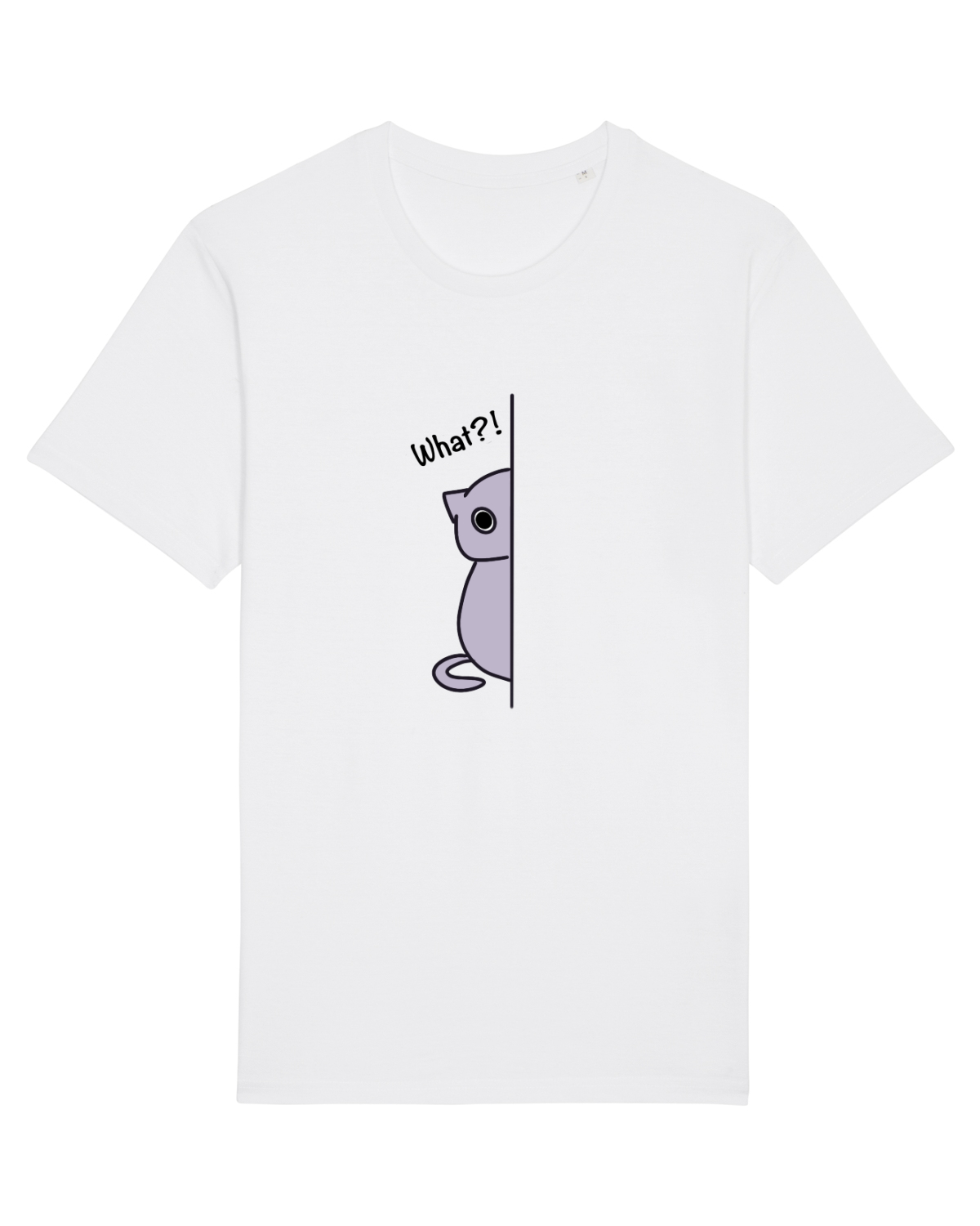 Tricou mânecă scurtă Unisex Rocker White