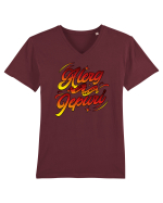 Alerg după mai mulți iepuri  Tricou mânecă scurtă guler V Bărbat Presenter