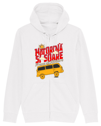 Drumetie și aventura - Motorină și Soare, vreme de plimbare  White