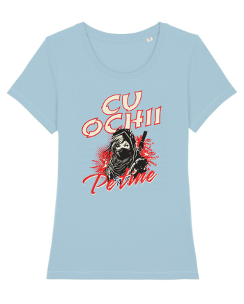 Pentru soțiile atente- Ninja wife Sky Blue