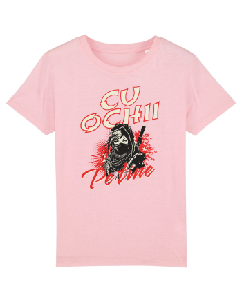 Pentru soțiile atente- Ninja wife Cotton Pink