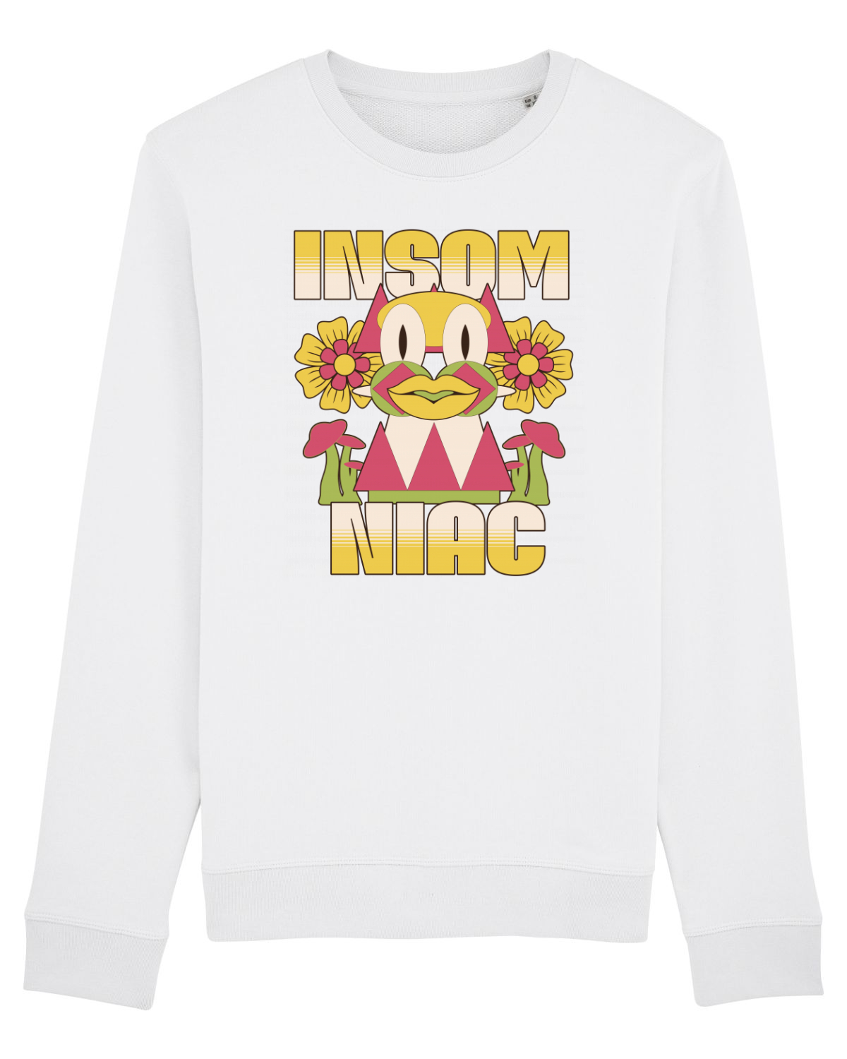 Bluză mânecă lungă Unisex Rise White