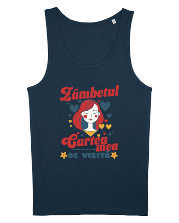 Zambetul - Cartea mea de vizită  Navy