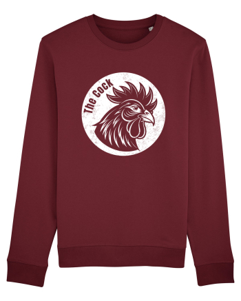 The Cock | Logo Burgundy