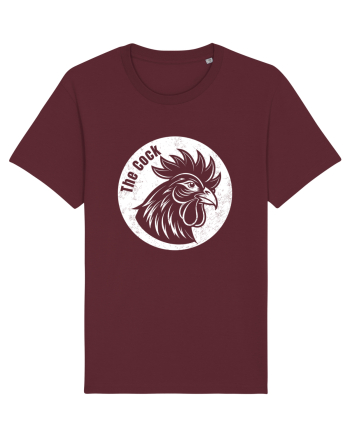 The Cock | Logo Burgundy