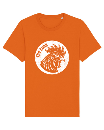 The Cock | Logo Bright Orange