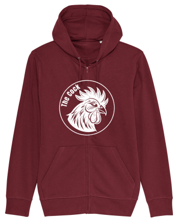 The Cock | Logo Burgundy