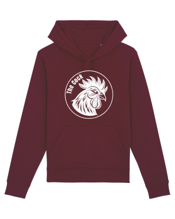 The Cock | Logo Burgundy