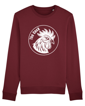 The Cock | Logo Burgundy