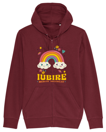 Iubire - Merita incercat  Burgundy