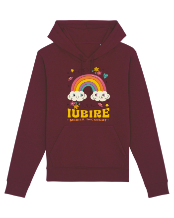 Iubire - Merita incercat  Burgundy