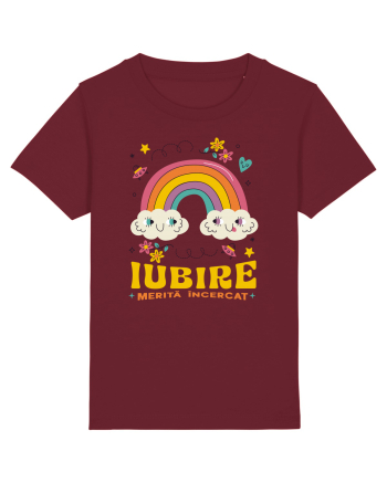 Iubire - Merita incercat  Burgundy