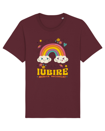Iubire - Merita incercat  Burgundy