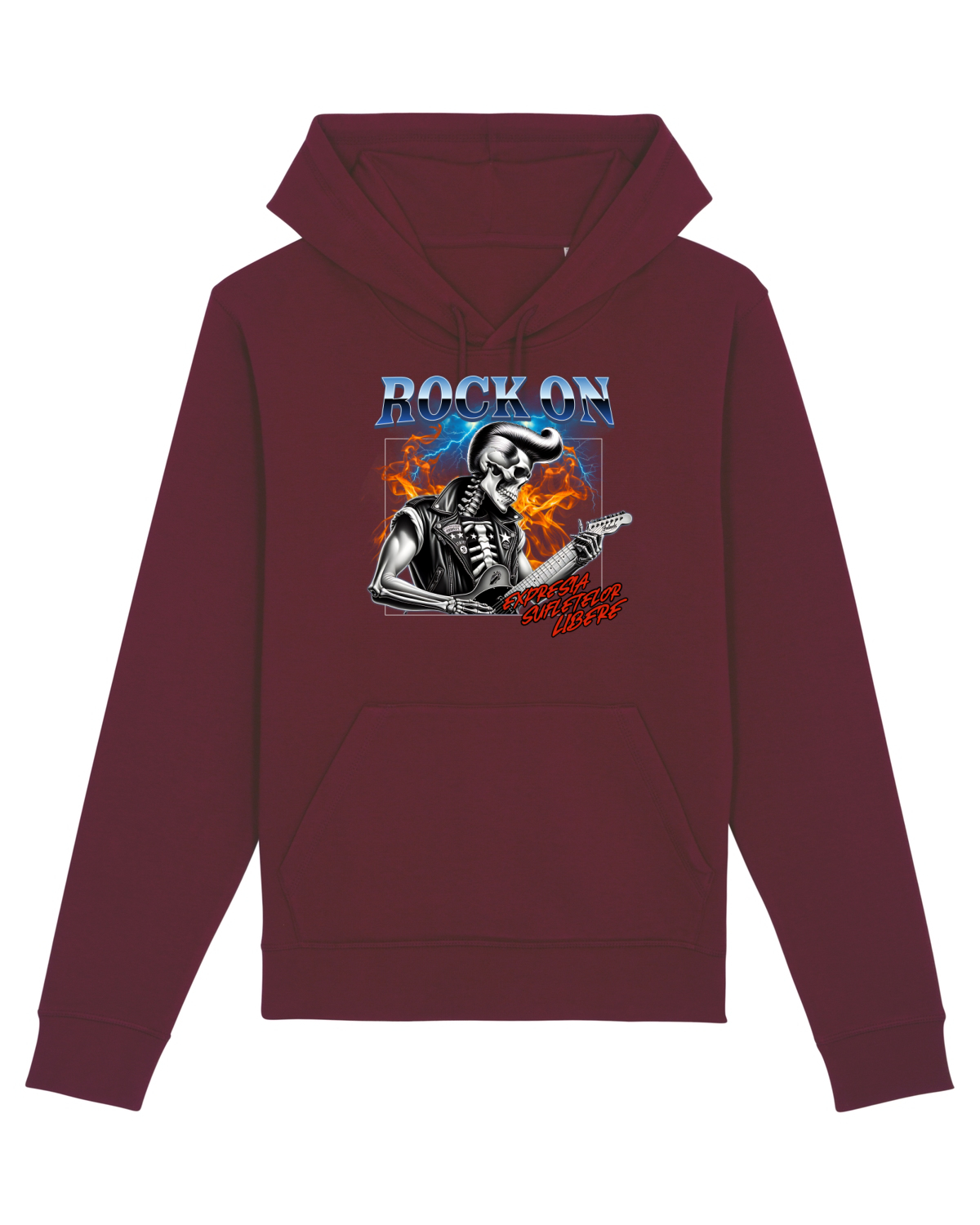 Hanorac Unisex Drummer Burgundy