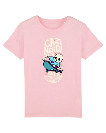 Skateboarding - Cazi mereu însă ridica-te de fiecare data Cotton Pink