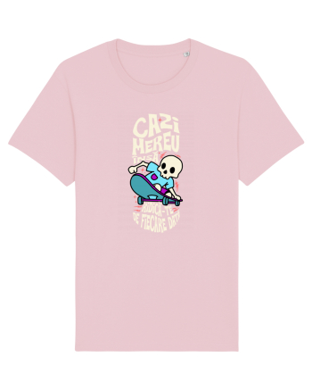 Skateboarding - Cazi mereu însă ridica-te de fiecare data Cotton Pink
