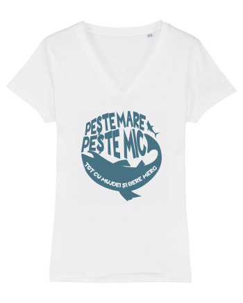 Peste mare, peste mic White