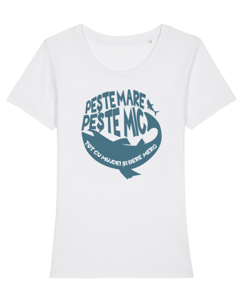 Peste mare, peste mic White