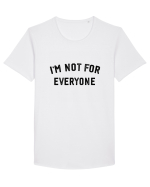 I'm not for everyone Tricou mânecă scurtă guler larg Bărbat Skater