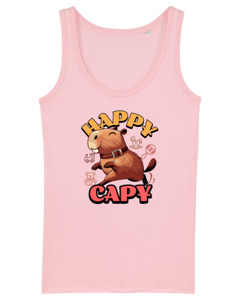 Capybara - Happy Capy Cotton Pink