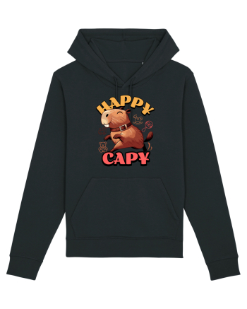 Capybara - Happy Capy Black