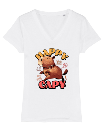 Capybara - Happy Capy White