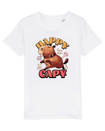 Capybara - Happy Capy White