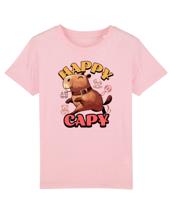 Capybara - Happy Capy Cotton Pink