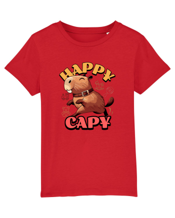 Capybara - Happy Capy Red