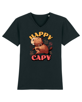 Capybara - Happy Capy Black