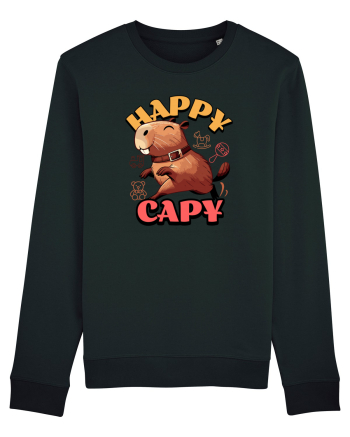 Capybara - Happy Capy Black