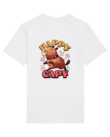 Capybara - Happy Capy White
