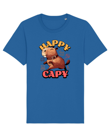 Capybara - Happy Capy Royal Blue