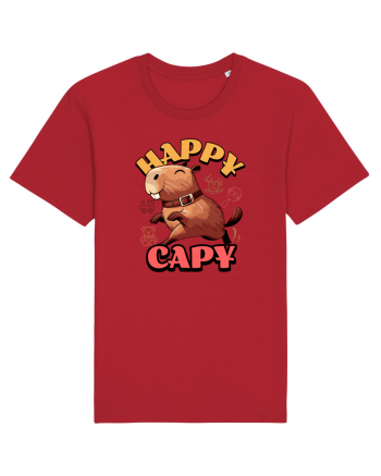 Capybara - Happy Capy Red